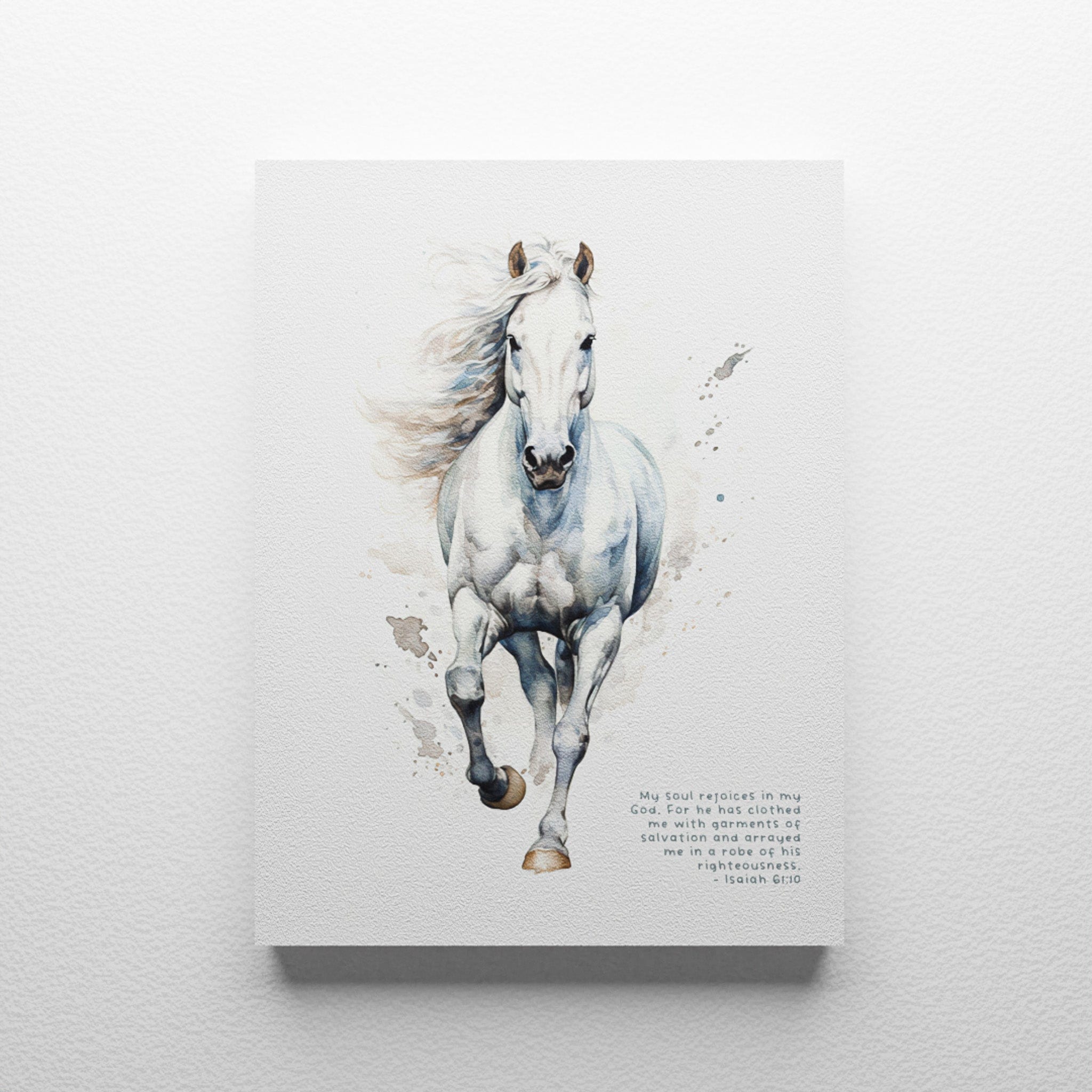 Salvation Mustang Canvas