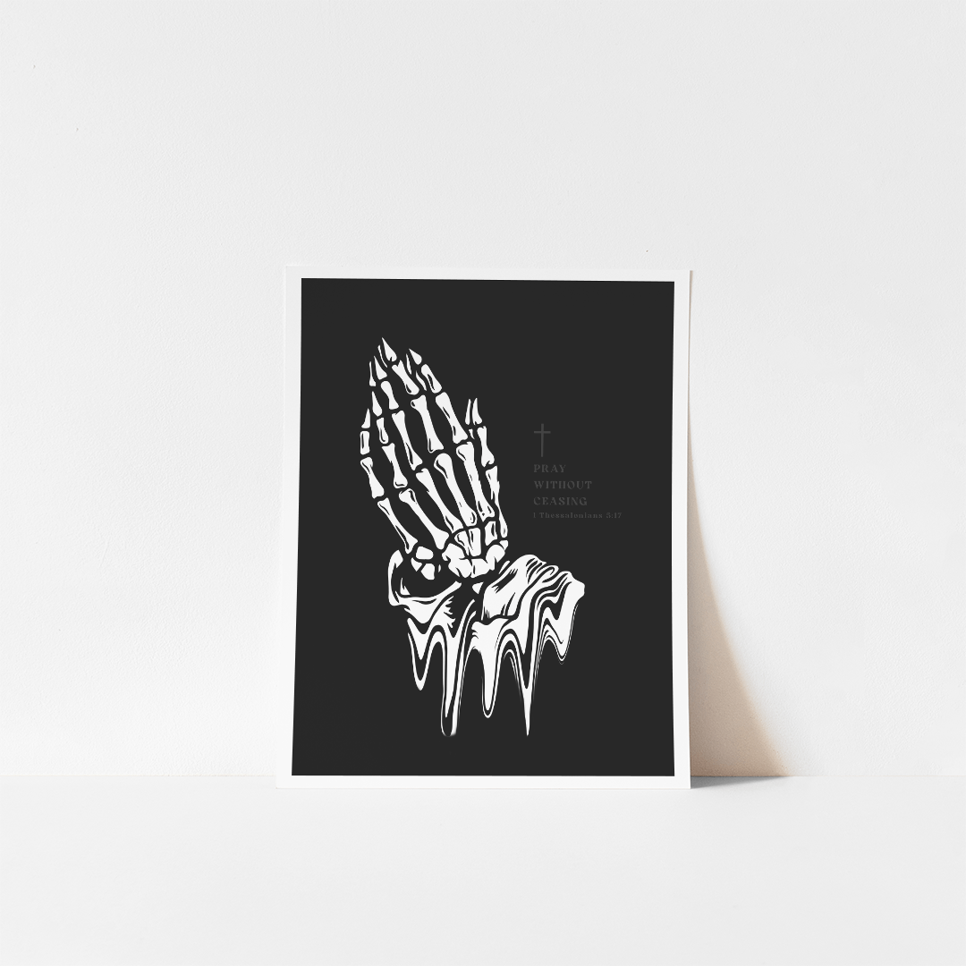 Praying Hands Print